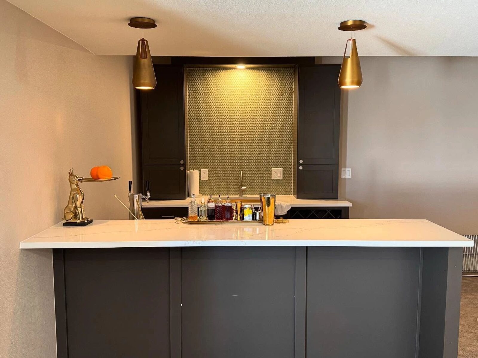 Basement bar
